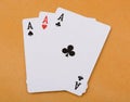 Poker card Three of a kind ace poker