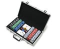Poker case Royalty Free Stock Photo
