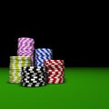 Poker Casino Chips Stacks