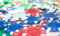 Poker Chips Royalty Free Stock Photo