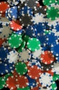 Poker Chips Royalty Free Stock Photo