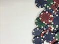 Poker Chips IX Royalty Free Stock Photo