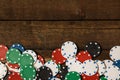 Poker chips Royalty Free Stock Photo