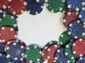 Poker Chips VII Royalty Free Stock Photo