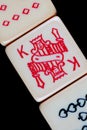 Poker Dice Close-Up Royalty Free Stock Photo
