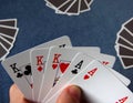 Poker - Full House Royalty Free Stock Photo