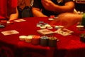Poker game Royalty Free Stock Photo