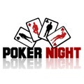 Poker night logo