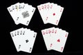 Poker playing cards Royalty Free Stock Photo