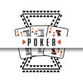 Poker poster casino gamble risk cards