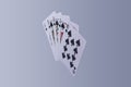 Poker Royal Flush Playing Cards Hand Royalty Free Stock Photo