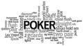 Poker Word Cloud