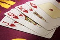 Pokercards - Pokerkarten Royalty Free Stock Photo