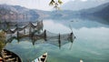 Pokhara lakeside Royalty Free Stock Photo