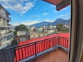 Pokhara Mountain View from Tixndoki Hotel