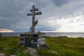 Poklonny cross in memory of the dead sailors - submariners