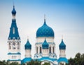 Pokrova Bozhiej Materi's orthodox church in Marienburg, Gatchina, Russia Royalty Free Stock Photo