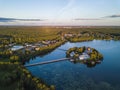 Pokrovskaya Holy Vvedenskaya island Pustyn nunnery. Vladimir region, Russia