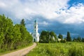 Pokrovsky Avraamiev-Gorodetsky monastery near the village of Nozhkino, Russia. Royalty Free Stock Photo