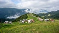 Pokut plateau in the Black Sea Karadeniz region in Rize, Turkey Royalty Free Stock Photo