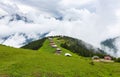 POKUT PLATEAU view with Kackar Mountains. Rize, Turkey. Royalty Free Stock Photo