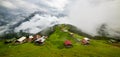 POKUT PLATEAU view with Kackar Mountains. Rize, Turkey. Royalty Free Stock Photo