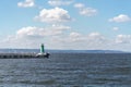 Poland Baltic Sea lighthouse Royalty Free Stock Photo