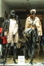 POLAND, BYDGOSZCZ - December 30, 2020: Mannequins in shop window. Dummies shows clothes