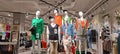 Poland, Bydgoszcz - September 20, 2022: Female fashion mannequins in a shop window