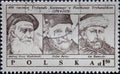 POLAND-CIRCA 1979 : A post stamp printed in Poland showing a portrait of various judges. The 400th Anniversary of the Court of Jus