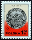 POLAND - CIRCA 1977: A stamp printed in Poland from the \