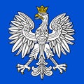 Poland eagle, polish national coat of arm