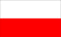 Poland Flag Design Vector Royalty Free Stock Photo