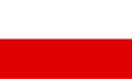 Poland flag vector.Illustration of Poland flag Royalty Free Stock Photo