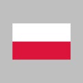 Poland flag vector illustration in high quality for ui and ux, website or mobile application Royalty Free Stock Photo