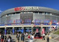 Poland, Gdansk 2023 - ERGO Arena exterior during volleyball finals