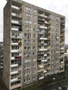 Poland, Gdynia: post communism style block of flats