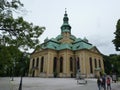 Poland, Jelenia GÃÂ³ra - the Catholic church of the Exaltation of the Holy Cross in Jelenia GÃÂ³ra Town.