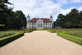 Poland Kozlowka palace with garden Royalty Free Stock Photo