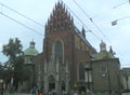 Poland, Krakow, Church Of The Holy Trinity and Dominican Monastery Royalty Free Stock Photo
