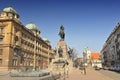 Poland, Krakow, Jan Matejko Square, Grunwald Monument