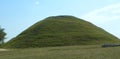 Poland, Krakow, Krakus Mound, the general view of the mound