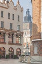 Poland, Krakow, Plac Mariacki Square Royalty Free Stock Photo