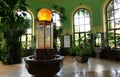 Poland, Kudowa Zdroj - June 17, 2018: The interior of the pavilion of mineral waters