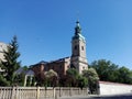 Poland, Leszno - the church of the Holy Cross in Leszno Town.