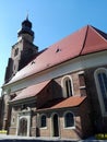Poland, Leszno - the church of John the Baptist in Leszno Town.