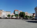 Poland, Leszno - the old market in Leszno Town. Royalty Free Stock Photo