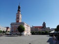 Poland, Leszno - the Town Hall on market in Leszno Town.