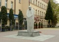 Poland, Lodz, Piotrkowska 118, Leon Schiller Monument