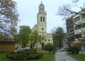 Poland, Lodz, Sienkiewicza str., church of the Exaltation of the Holy Cross